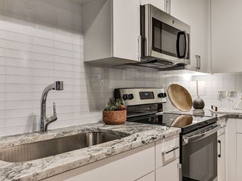 Designer custom backsplash